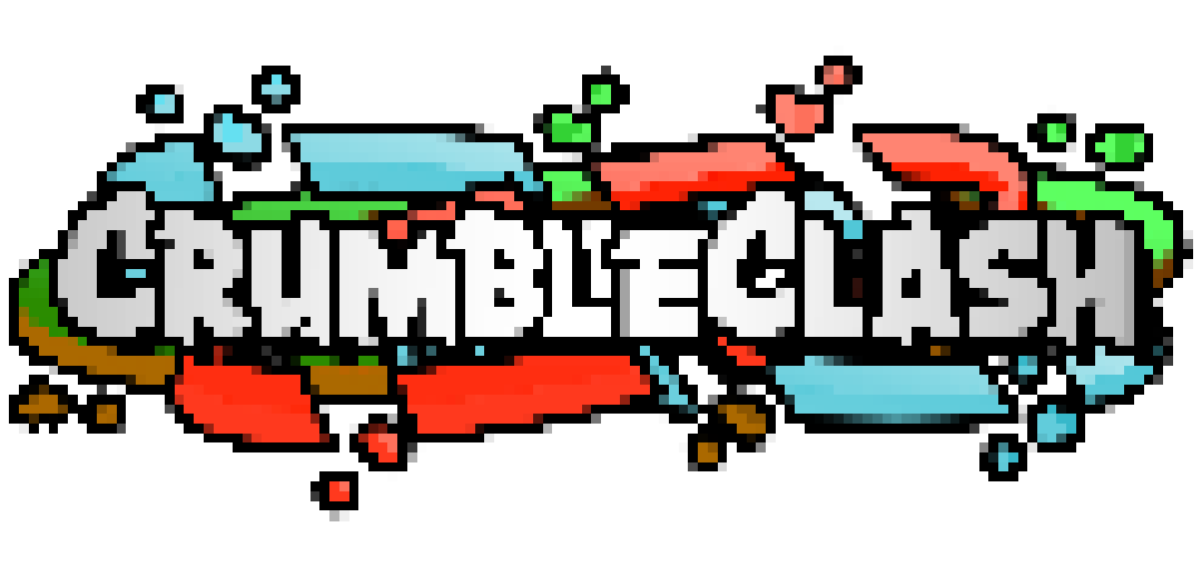 Crumble Clash logo.